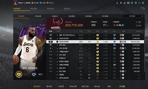 nba2kol2阵容推荐500w_nba2kol2阵容推荐